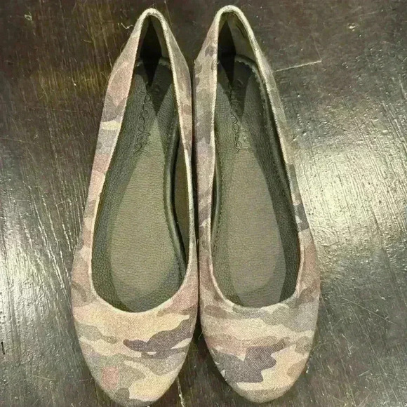 Splendid Ballerina Flats camouflage size 8 - Picture 2 of 3